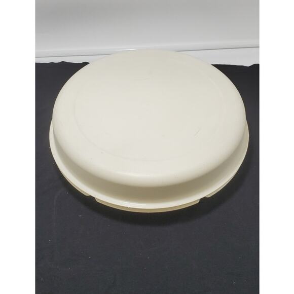 Vintage Tupperware Divided Relish Veggie Chip & Dip Serving Tray with Lid - Picture 4 of 5